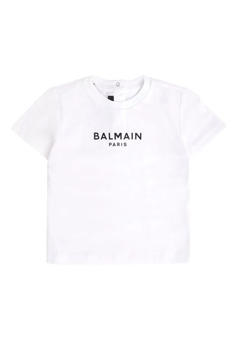 T-shirt con stampa BALMAIN KIDS | BX8501 Z3186100NE